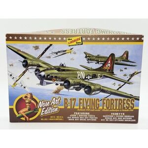 1:64 Scale Lindberg #HL431 WWII Flying Fortress B-17G Nose Art Edition Started